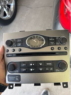 Infiniti G37 Radio Receiver