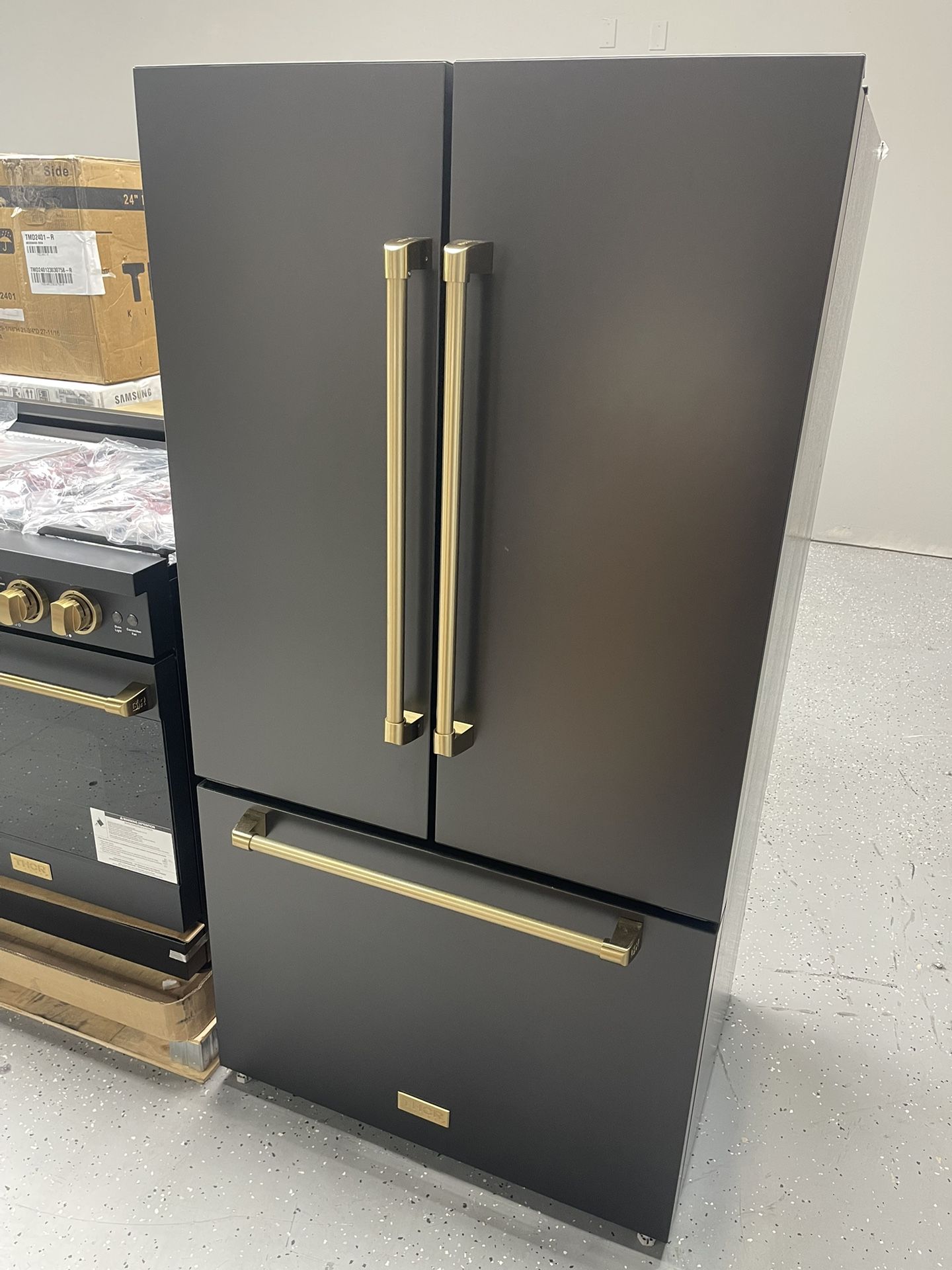 Thor 36’ Wide French Door Refrigerator-New Open box