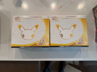 Pokémon TCG 30th Celebration Elite Trainer Box (x2)
