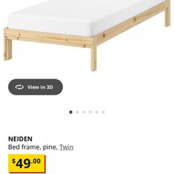 IKEA Twin Bed Minimalist 