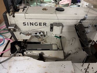 Singer Industrial Sewing Machine with Table