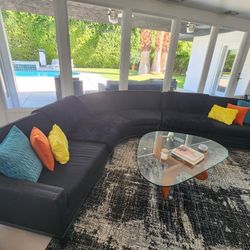 Black Sectional Sofa