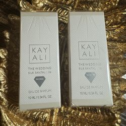 2 Kayali Perfumes - The Wedding Silk Santal 10ml each 