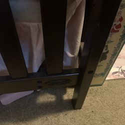 Baby Crib And Toddler Bed And Change Table