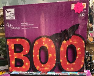 Boo Sign
