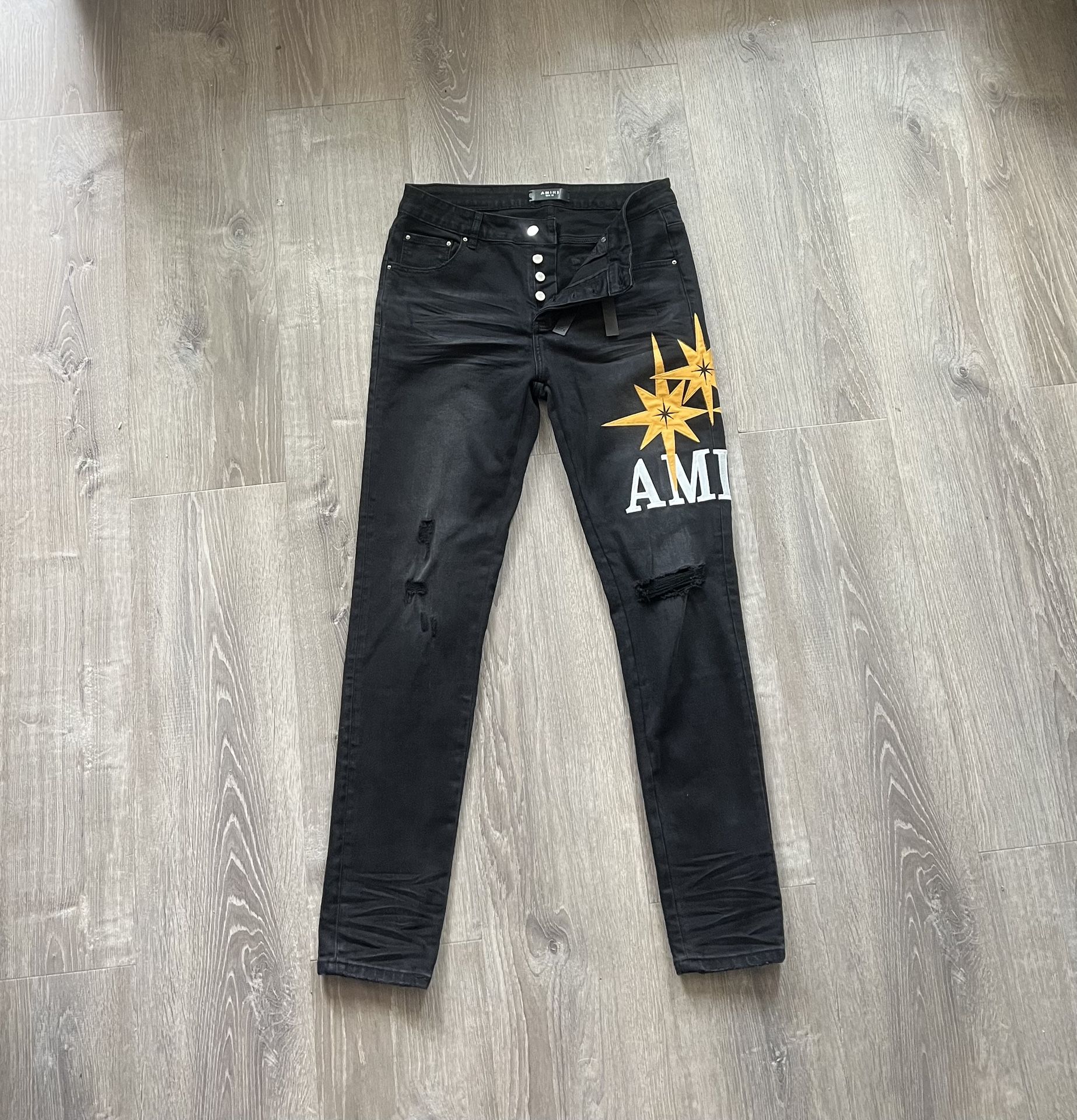 Amiri Jeans Skinny Distressed Size 33 Finest Quality New With Tags