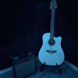Takamine Gd35 Guitar And AMP