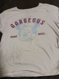 Disney Minnie Mouse Kids Shirt Size 14/16