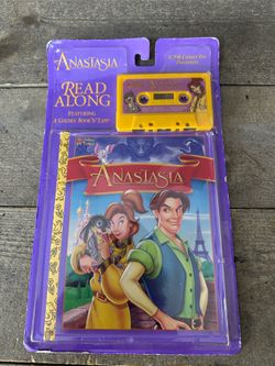 Anastasia Read-Along Book & Cassette Tape Vtg Disney Story 1997 New Sealed Rare