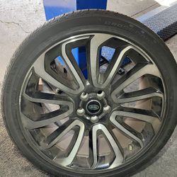 Land Rover Rim And Tires 