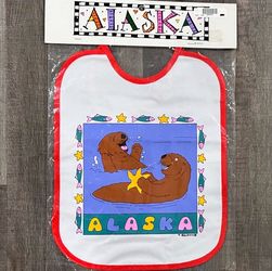 New Plastic “Alaska” Baby Bib