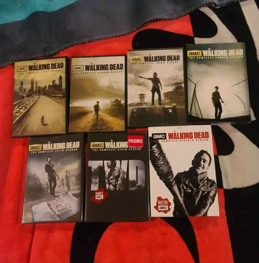 Seasons 1-7 walking dead dvds new