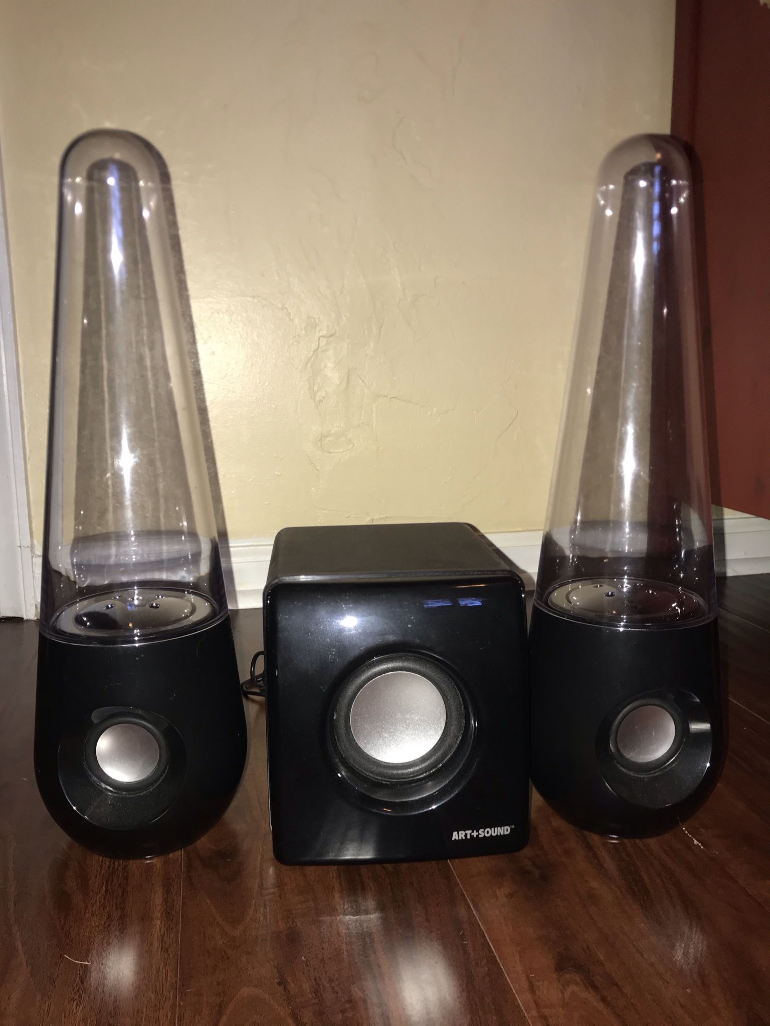 2 Water Speakers And Subwoofer!