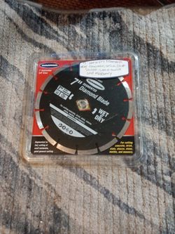 7" Segmented Diamond Blade