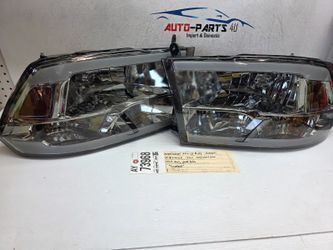 aftermarket 2009 - 2018 DODGE RAM 1500 2500 3500 LEFT & RIGHT HEADLIGHT AY73968