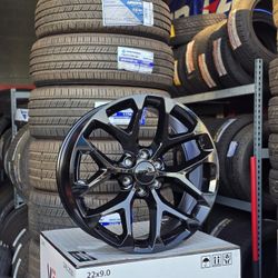 New 22" Wheels 6x139 For Chevy, GMC