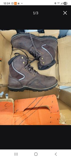 Worx Brown Leather Work Boots