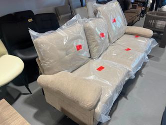 (1 Pillow no match) 83” Sofa Couch 3 Seat for Living Room