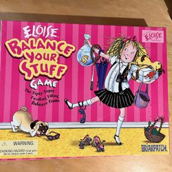 Kids game –Eloise Balance Your Stuff Game