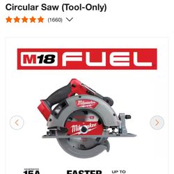 M18 FUEL 6-1/2" FRAMING CIRCULAR SAW