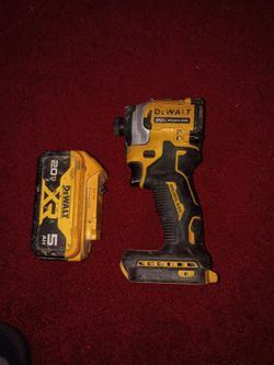 DeWalt batteri and drill