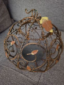 Princess House Pumpkin Candle Holder