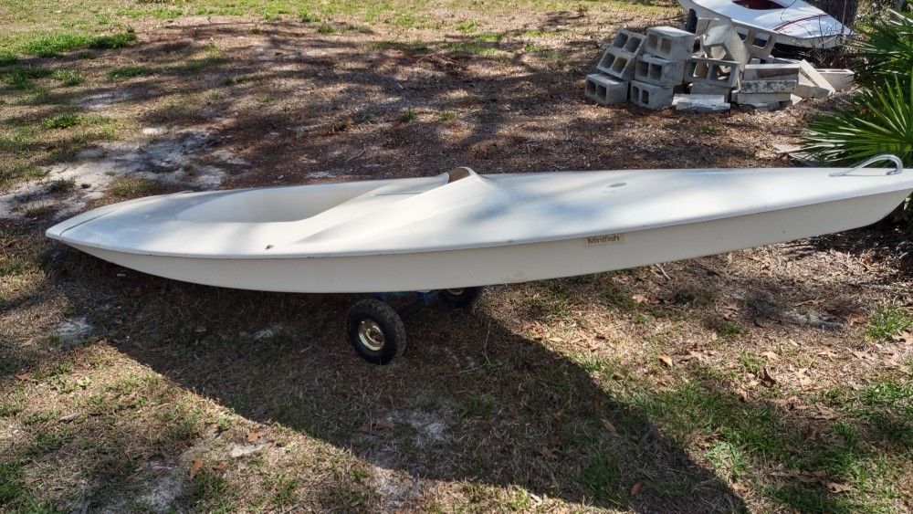 AMF Alcort Minifish Sailboat Hull