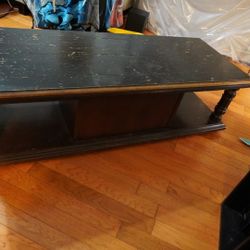 Antique Coffee And End Table Set