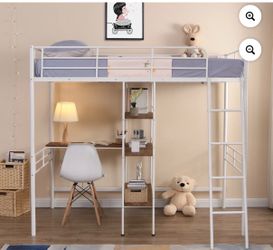 Twin Loft Bunkbed w/Mattress