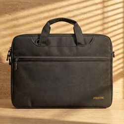 Brand New - HSEOK Laptop Bag 15.6 inch Water Resistant Black