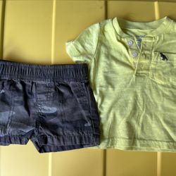 Baby Boy Shorts Outfit