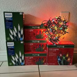 NEW 🎄🚨  Christmas Lights In Box 7 Strands 
