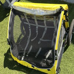 Kids trailer bike