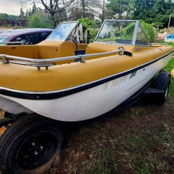 1972 , 16 Foot ENTERPRISE PROJECT BOAT 