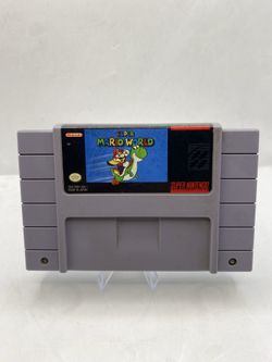 Super Mario World - Original and Authentic SNES Super Nintendo Game