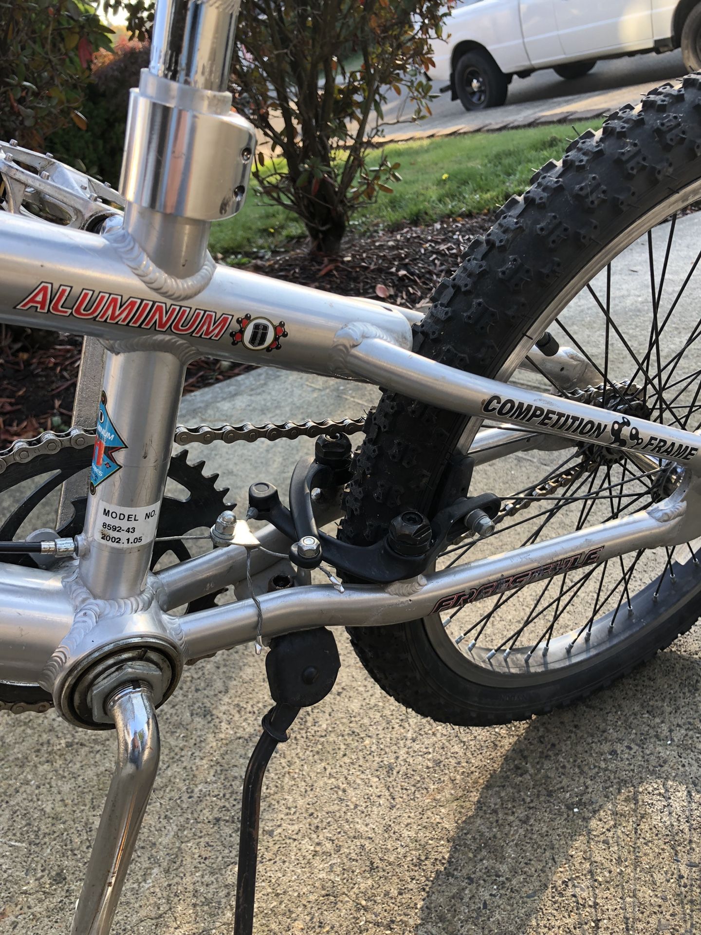Vertical aluminum online sick series bike