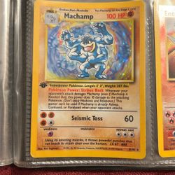 1999 First Edition Machamp 