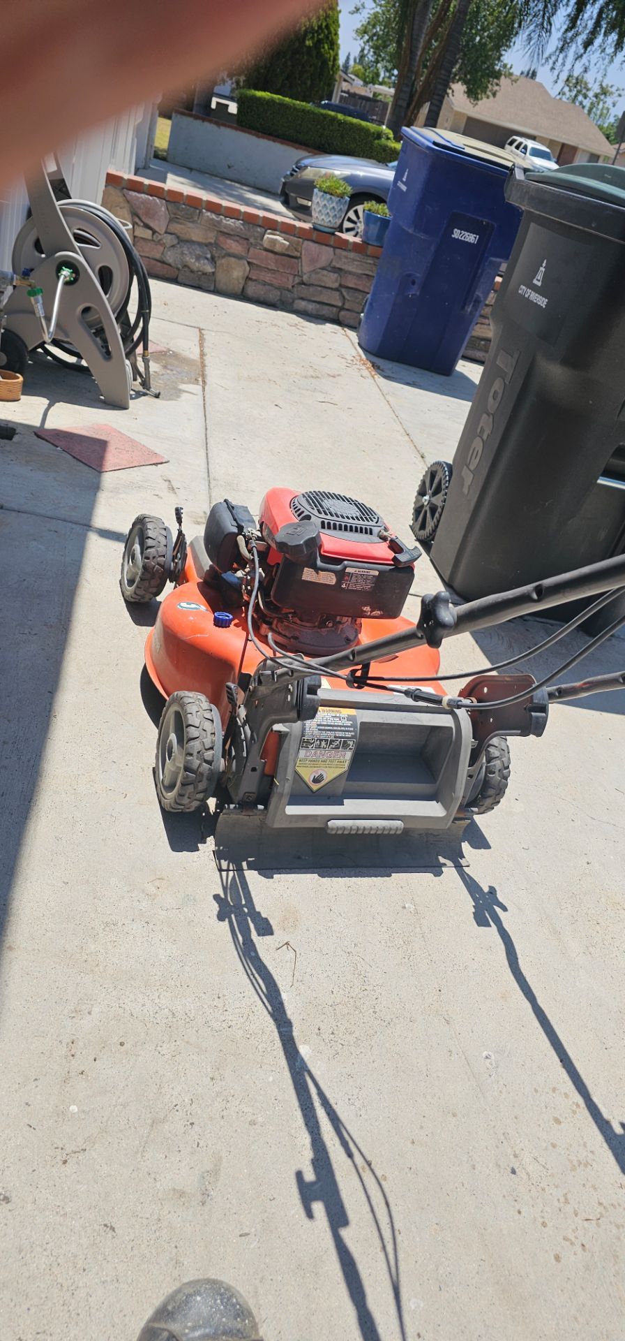Husqvarna all wheel drive lawn mower