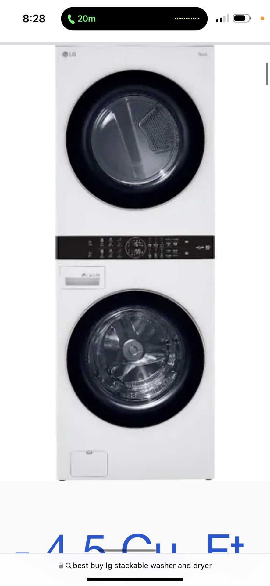 Washer & Dryer