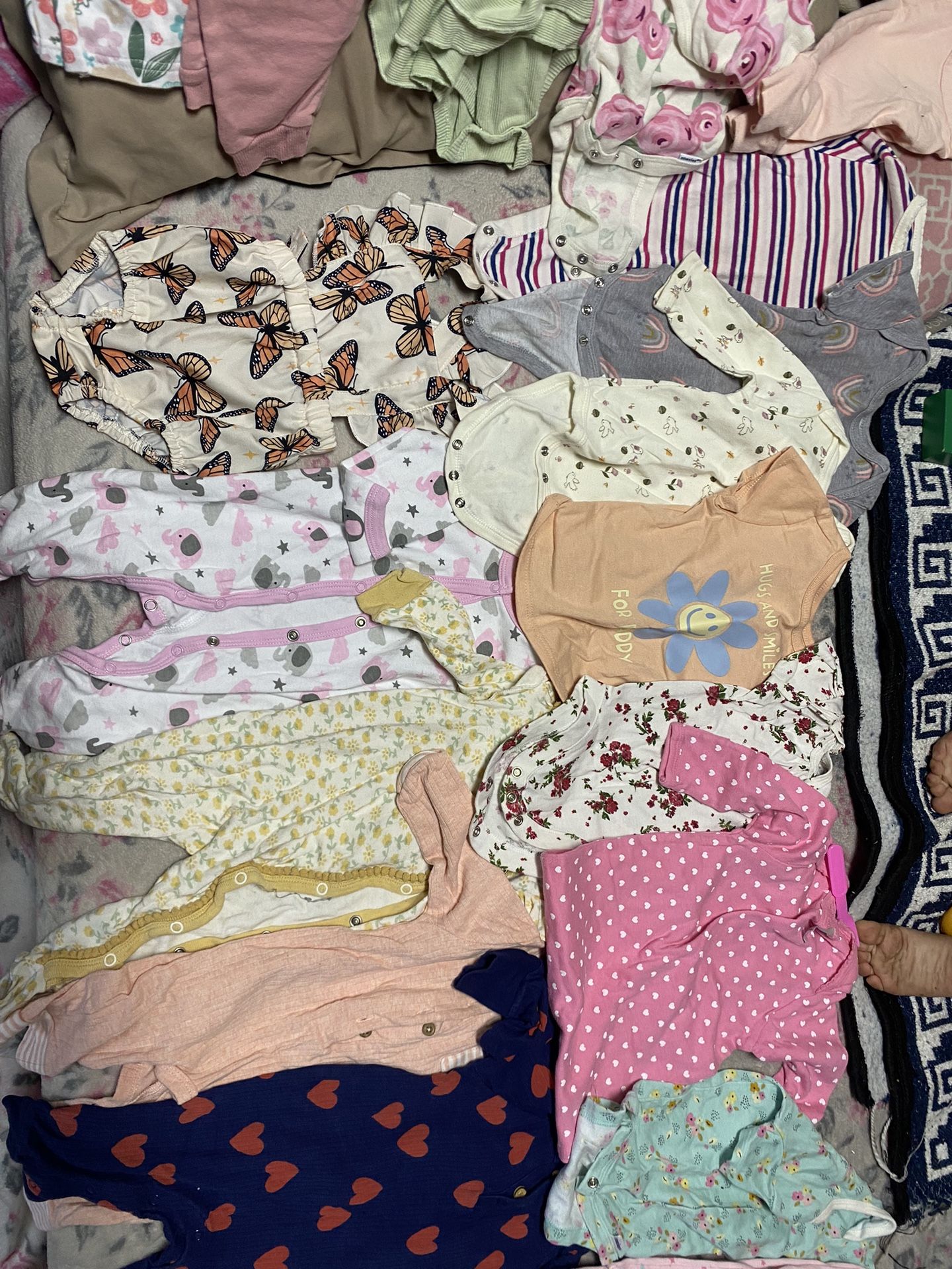 3-6M Baby Girl Clothing 20 Pieces