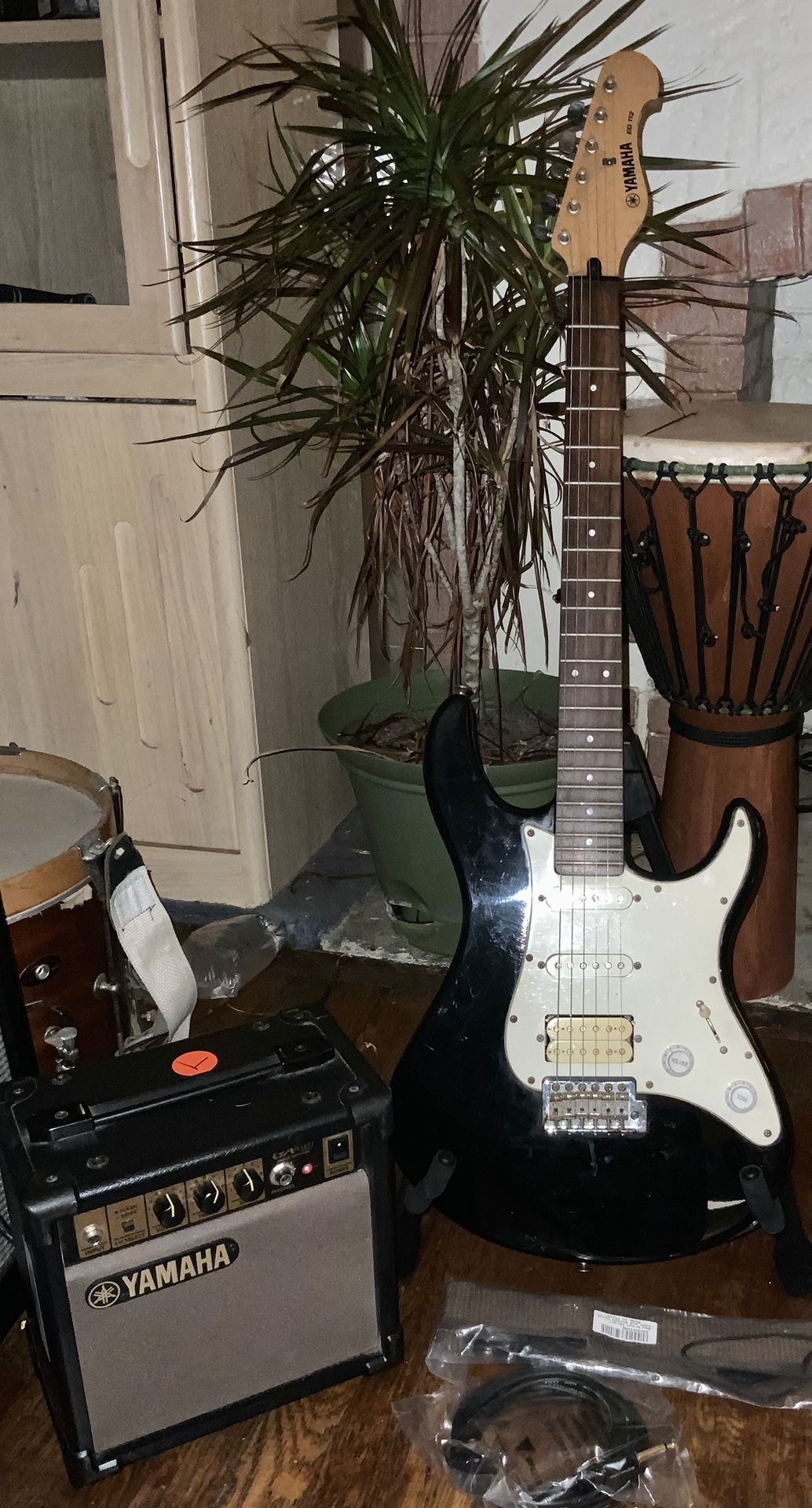 Electric Guitar Players Pack- Yamaha Guitar, amp, and accessories- Ready to play today!