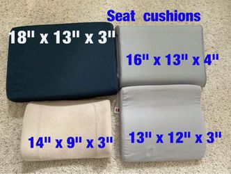 Seat  cushions  -  $5  each