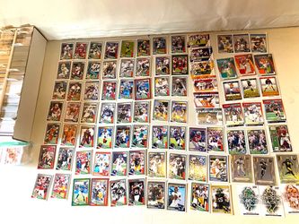 5,000+ NFL Football Trading Cards Large Lot