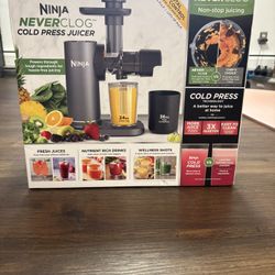 Ninja Never Clog Cold Press Juicer
