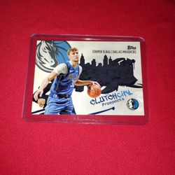 Cooper Flagg Clutch City Prospects Rookie Basketball Card 2025 Topps CC-1 Perfect