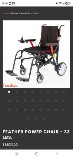 Feather Mobility Featherweight Electric Wheelchair