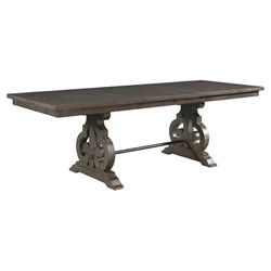 Picket House Furnishings Stanford Counter Height Dining Table in Brown