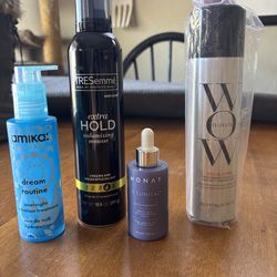 Hair Care Bundle  1 New, others 3/4 Full