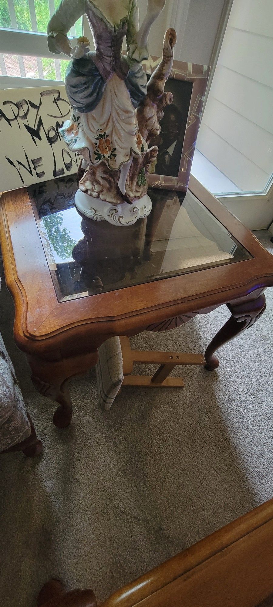 Oakwood Coffee Table And 2 End Tables