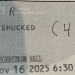 Shucked Segerstrom Tickets November 16 Theater 